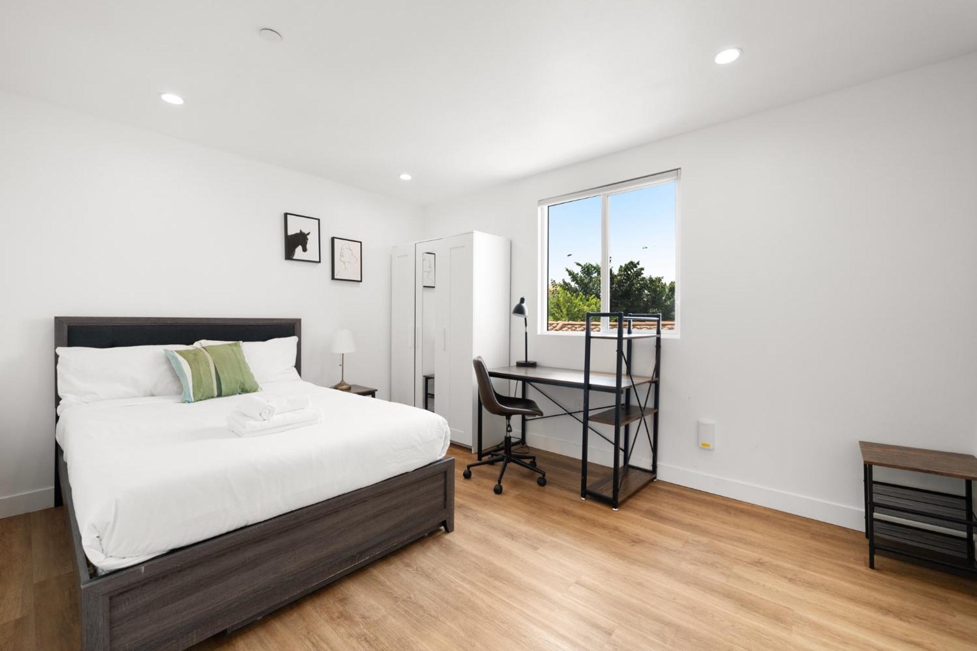 לוס אנג'לס Spacious 1-Bd Hideaway Close To Usc Room With Share Livingroom מראה חיצוני תמונה